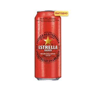 Пиво Estrella Damm 0.5 л
